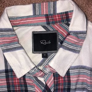 RAILS plaid flannel button down top✨